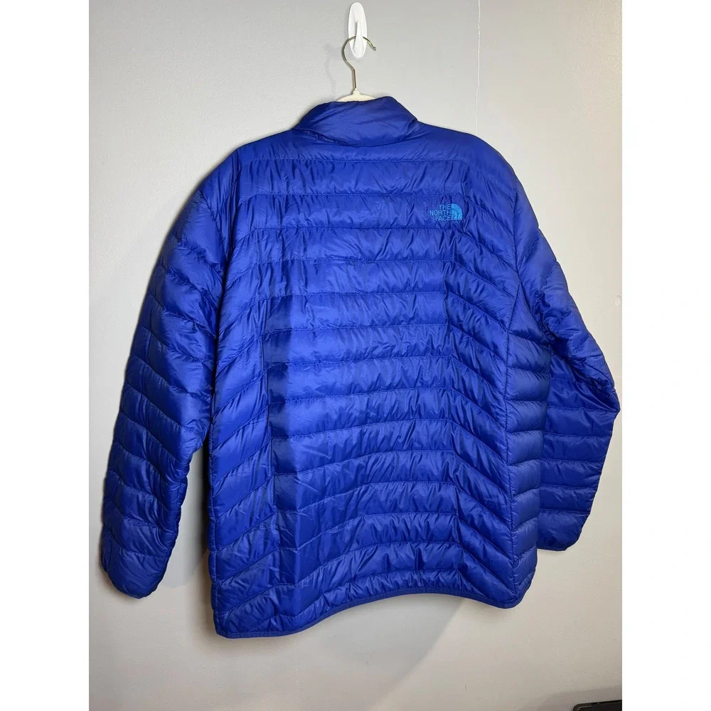 The North Face Mens Blue 500 Fill Down Jacket Puffer Coat Puffer Size XXL - Picture 8 of 10